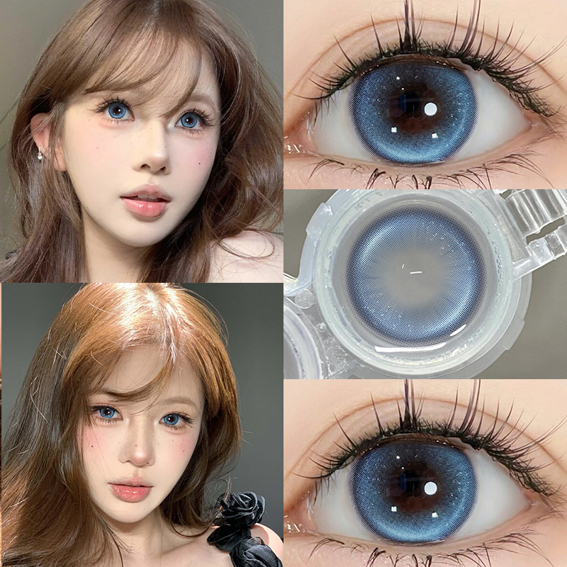 【NEW&COD🧸】คอนแทคเลนส์ DUOXIU คอนแทคเลนส์สีธรรมชาติ ซีรีส์แสงสูง