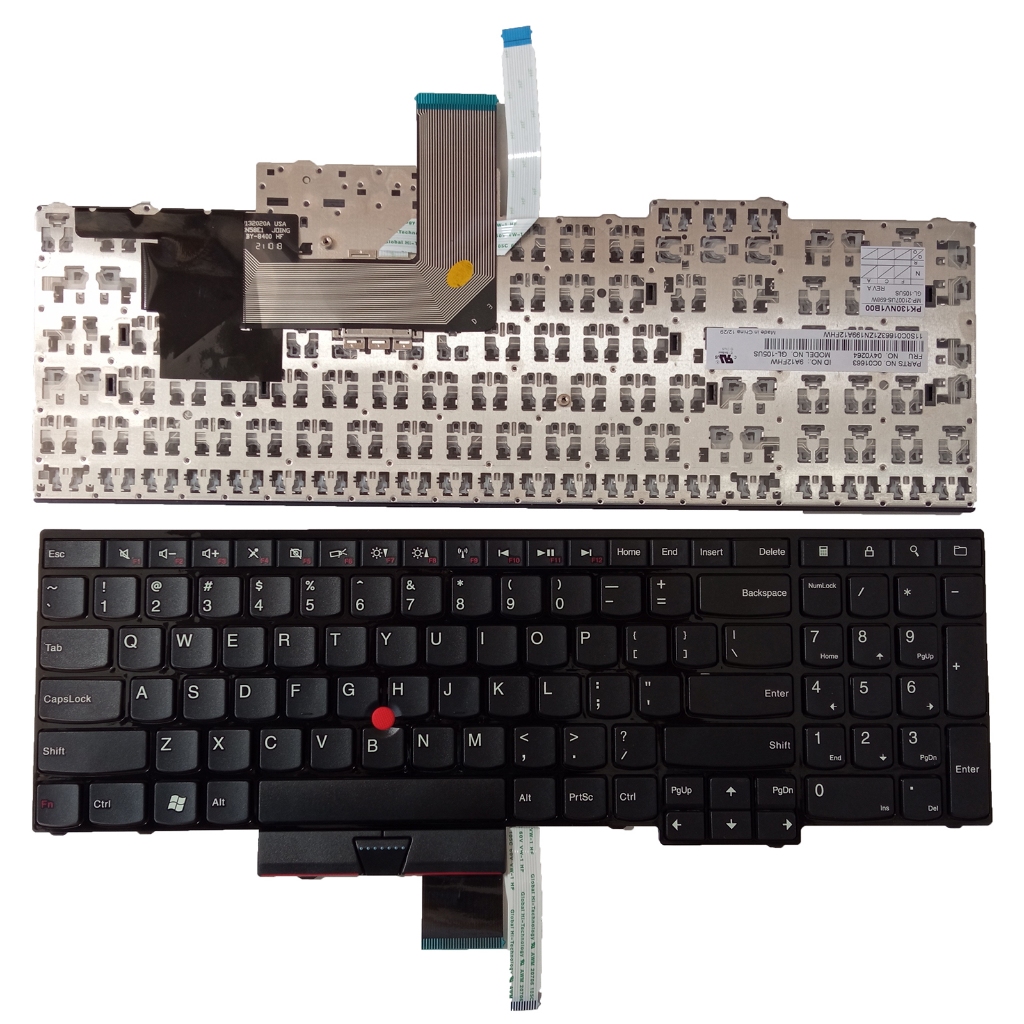 US Layout คีย์บอร์ดสําหรับ LENOVO IBM ThinkPad Edge E530 E535 E530C E535 E545 04W2443 04Y0301 04Y033