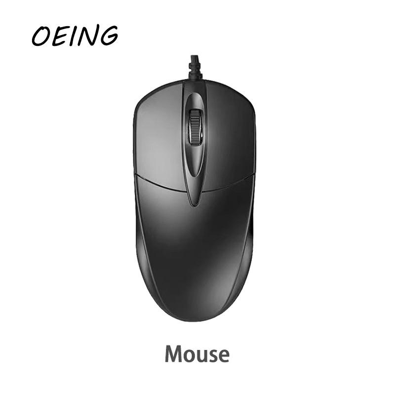 OEING เมาส์ เม้าส์แบบมีสาย เมาส์มีสาย Wired Mouse USB Optical Mouse 1000DPI 【PC / Mac】