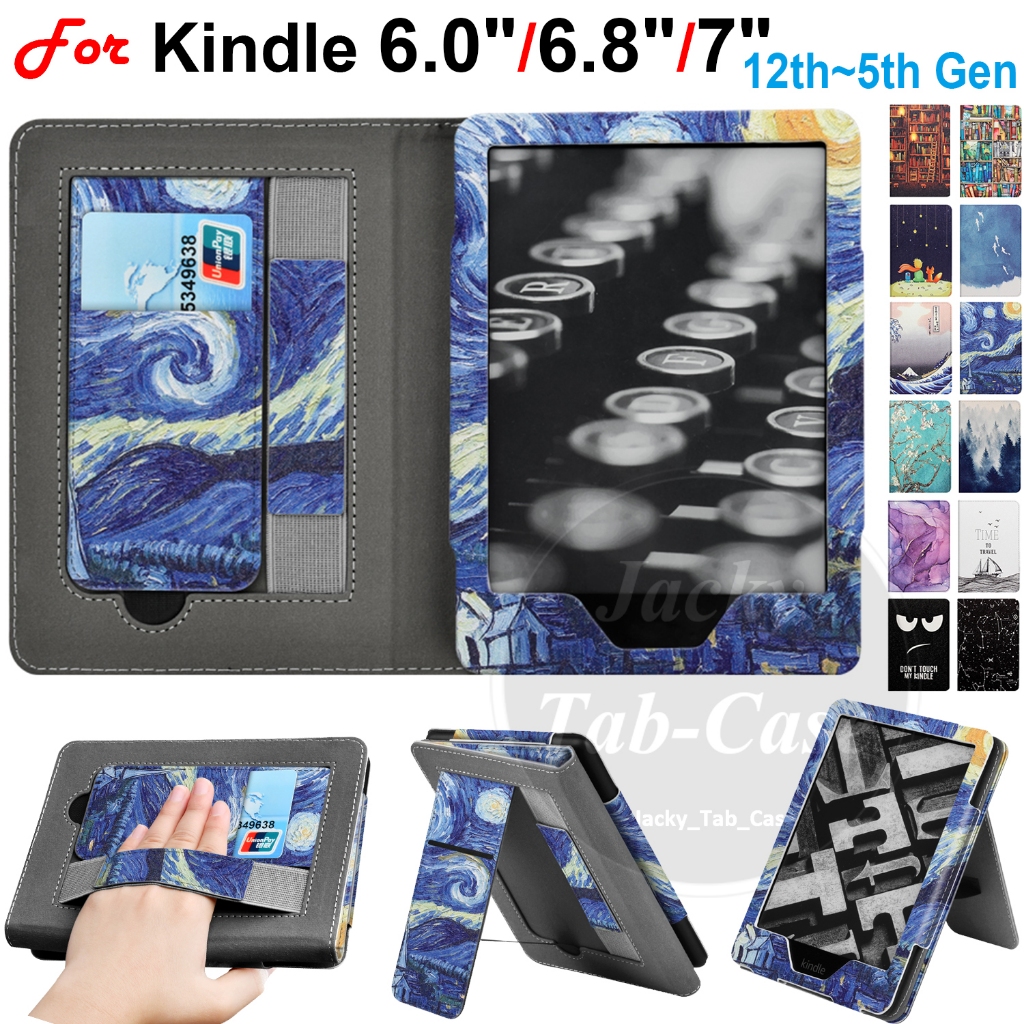 สําหรับ Kindle 6.0 "6.8 "7 "12th 11th 10 8 7 รุ่น 2024 Paperwhite 6 5 4 3 2 1 Signature Edition E-bo