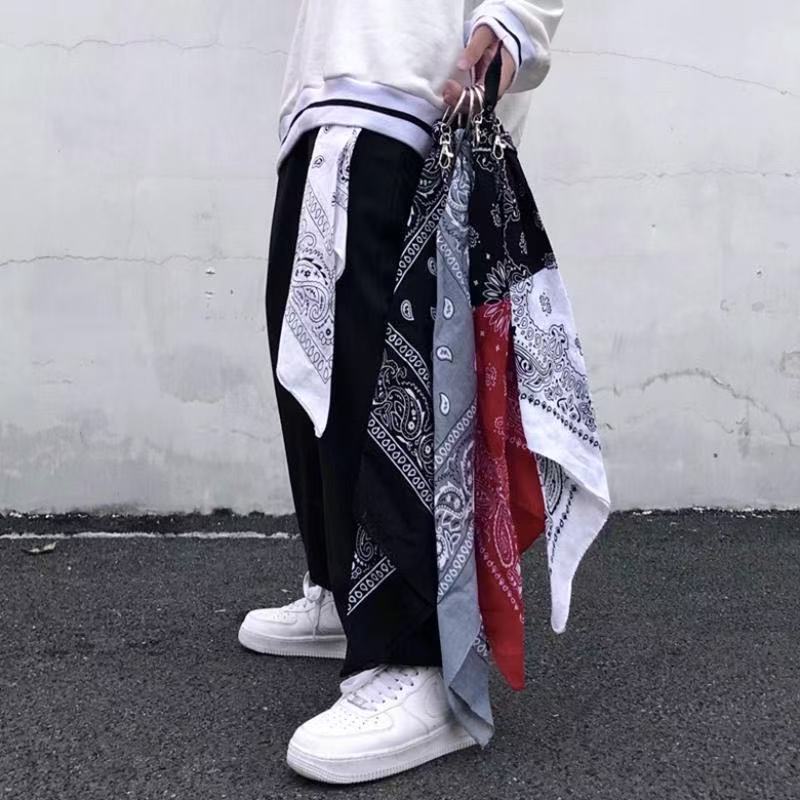 Unisex Hip-Hop 55 ซม.ผ้าพันคอเอวผ้าพันคอกางเกงโซ่ Multi-Style Accessory