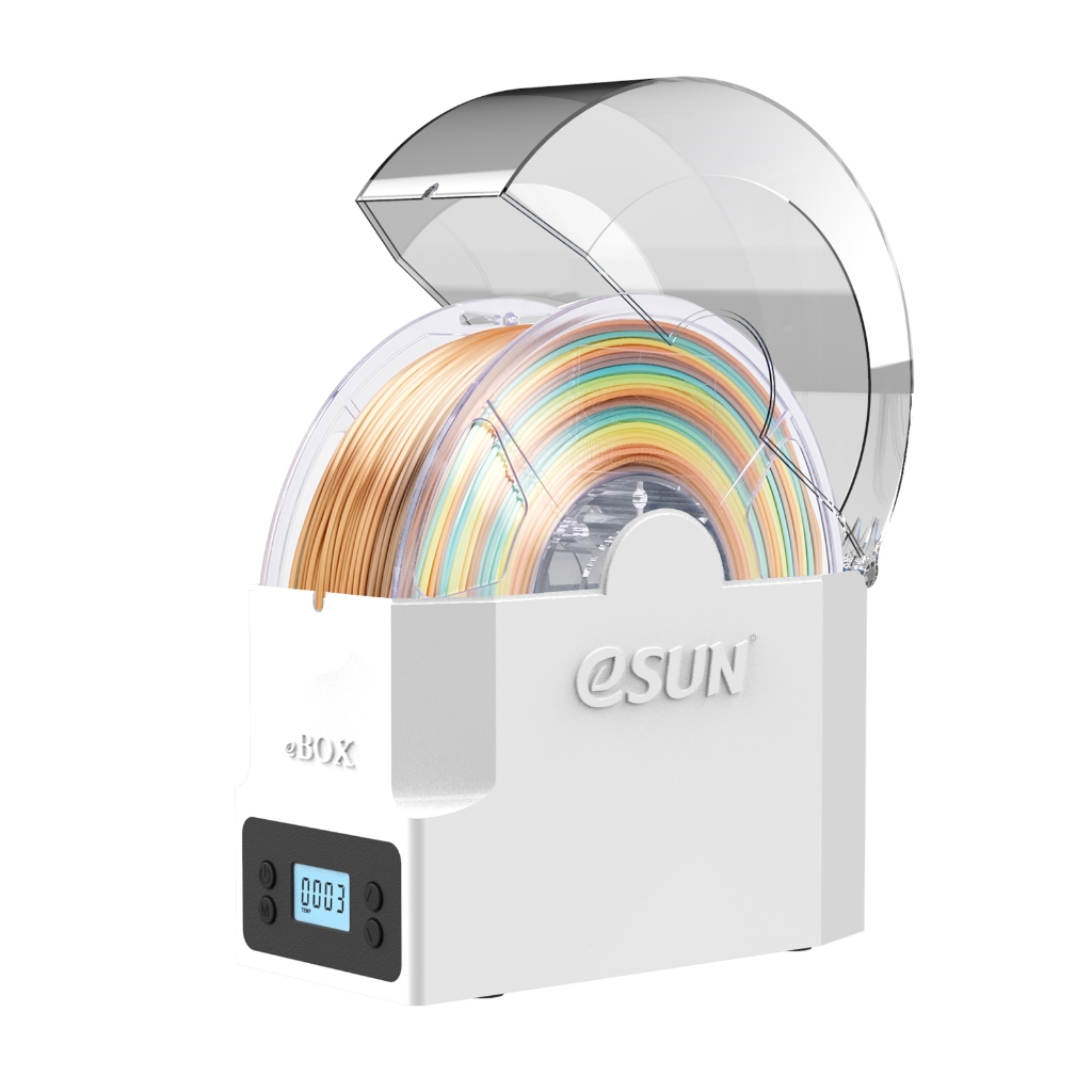 Esun eBOX Lite 3D เครื่องพิมพ์เส้นใยกล่องแห้ง 3D Filament เครื่องอบผ้ากล่องเก็บ Dehydrator Spool ผู้