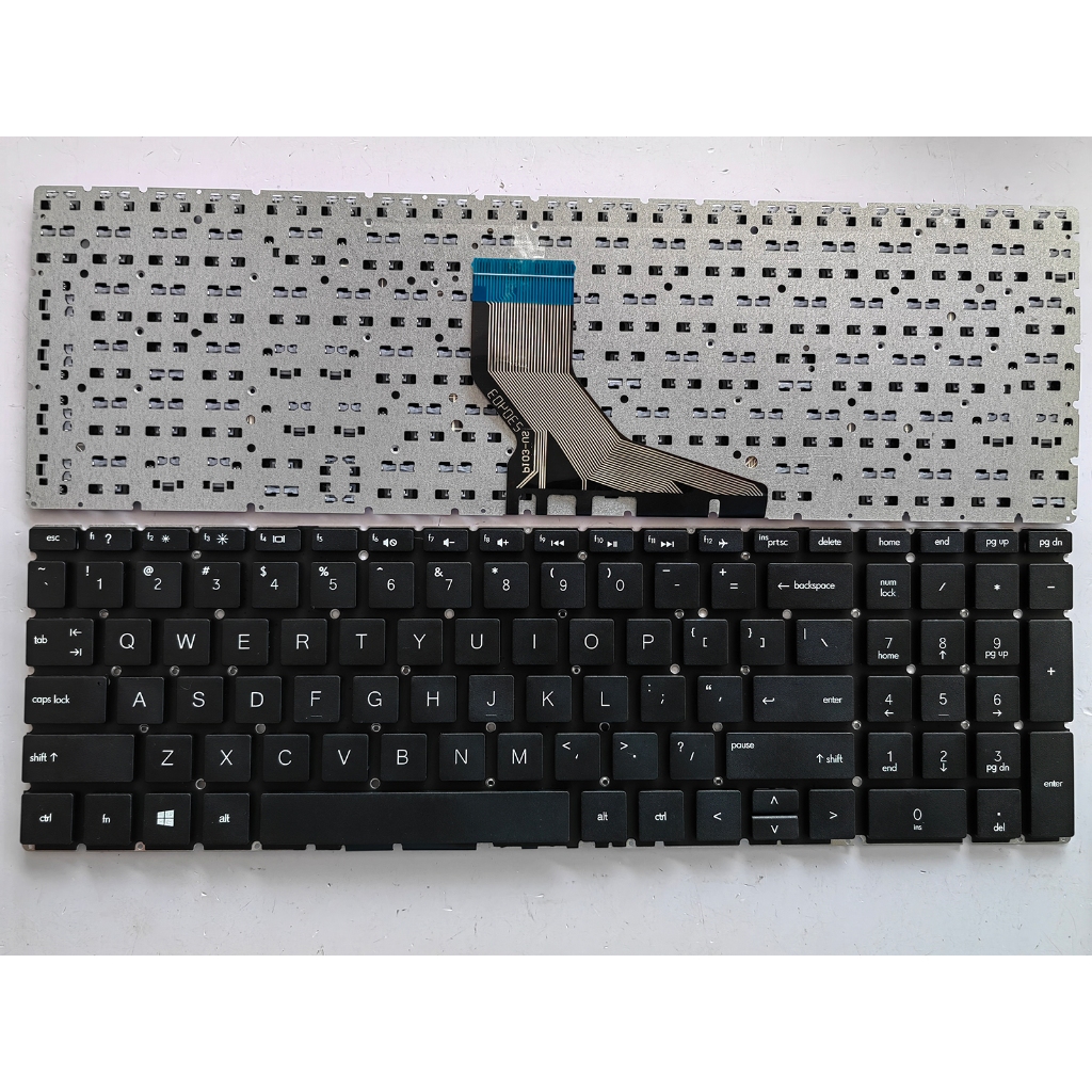 US แป้นพิมพ์แล็ปท็อปสําหรับ Hp 15-DA 15-DB 15-DX 15-DR 15-CX TPN-C136 C135 C133
