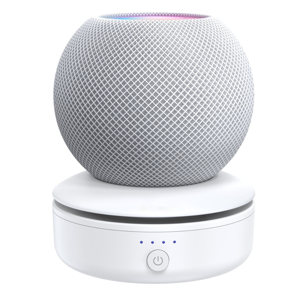 Sokusin ฐานแบตเตอรี่ 10000mAh สําหรับ Homepod Mini 24H Standby Apple Smart Speaker Charger Dock Holder Power Bank Mount Stand