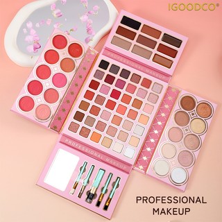IGOODCO（ LK5169）eye shadow plate pearl frosted sequins children's dance brush