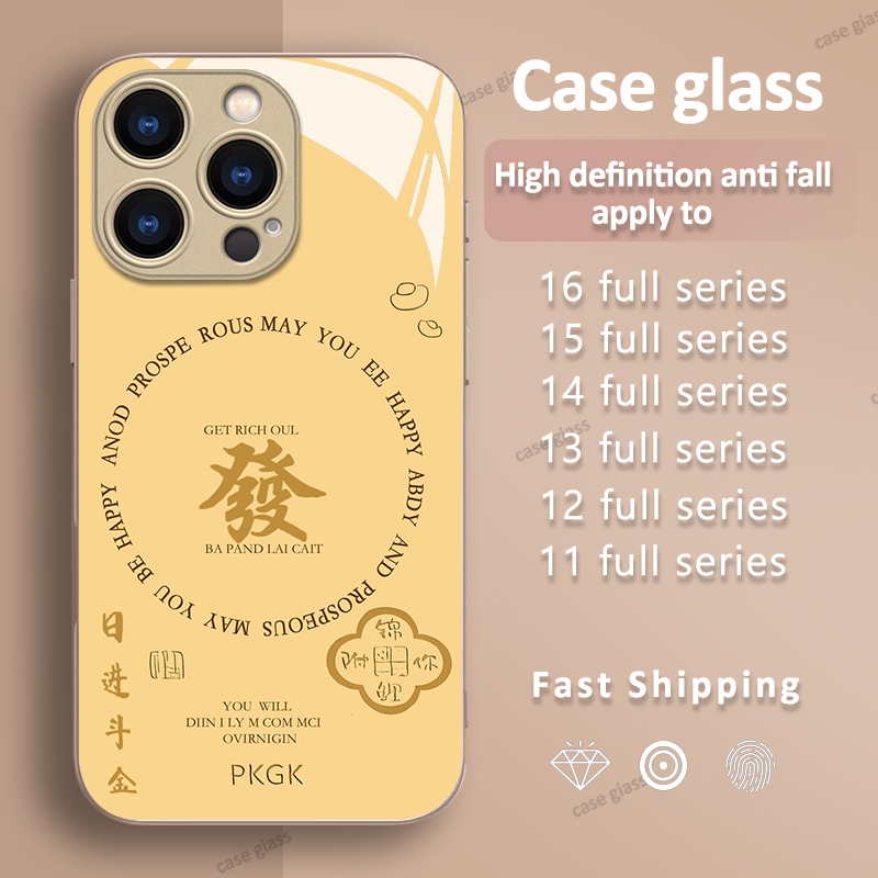 Golden Wishes New Year รุ่นสำหรับ Apple 16PROMAX 15PROMAX 14Pro 12PROMAX 11PROMAX 11 12 13 14 15 16P