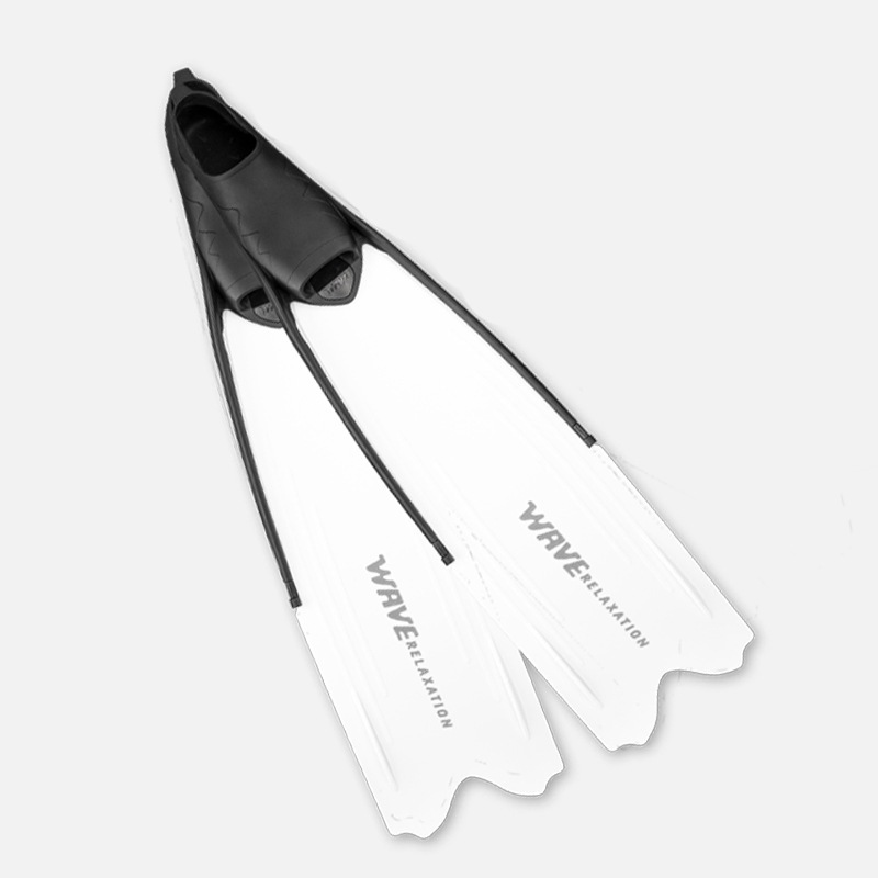 Uunisports Diving Fins Professional ผู้ใหญ่การฝึกอบรม Spearfishing ดําน้ํายาว Freediving Fins - รูปที่ 2