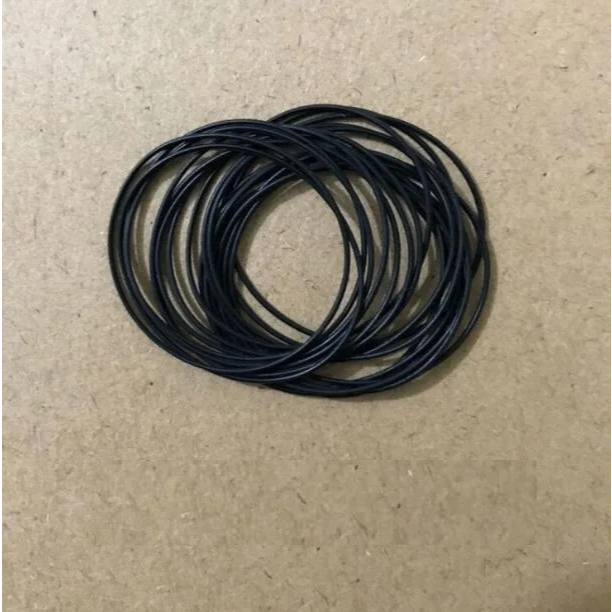 10 ชิ้น/แพ็คนาฬิกากันน้ํากลับกรณีปะเก็น 0.7 มม.ความหนายาง O แหวน 15 มม.-20 มม.เส้นผ่านศูนย์กลางภายใน