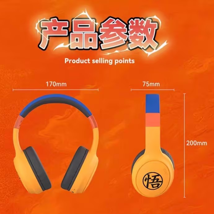 Dragon Ball Goku Frieza บลูทูธ 5.3 Active Noise รูปที่ 5