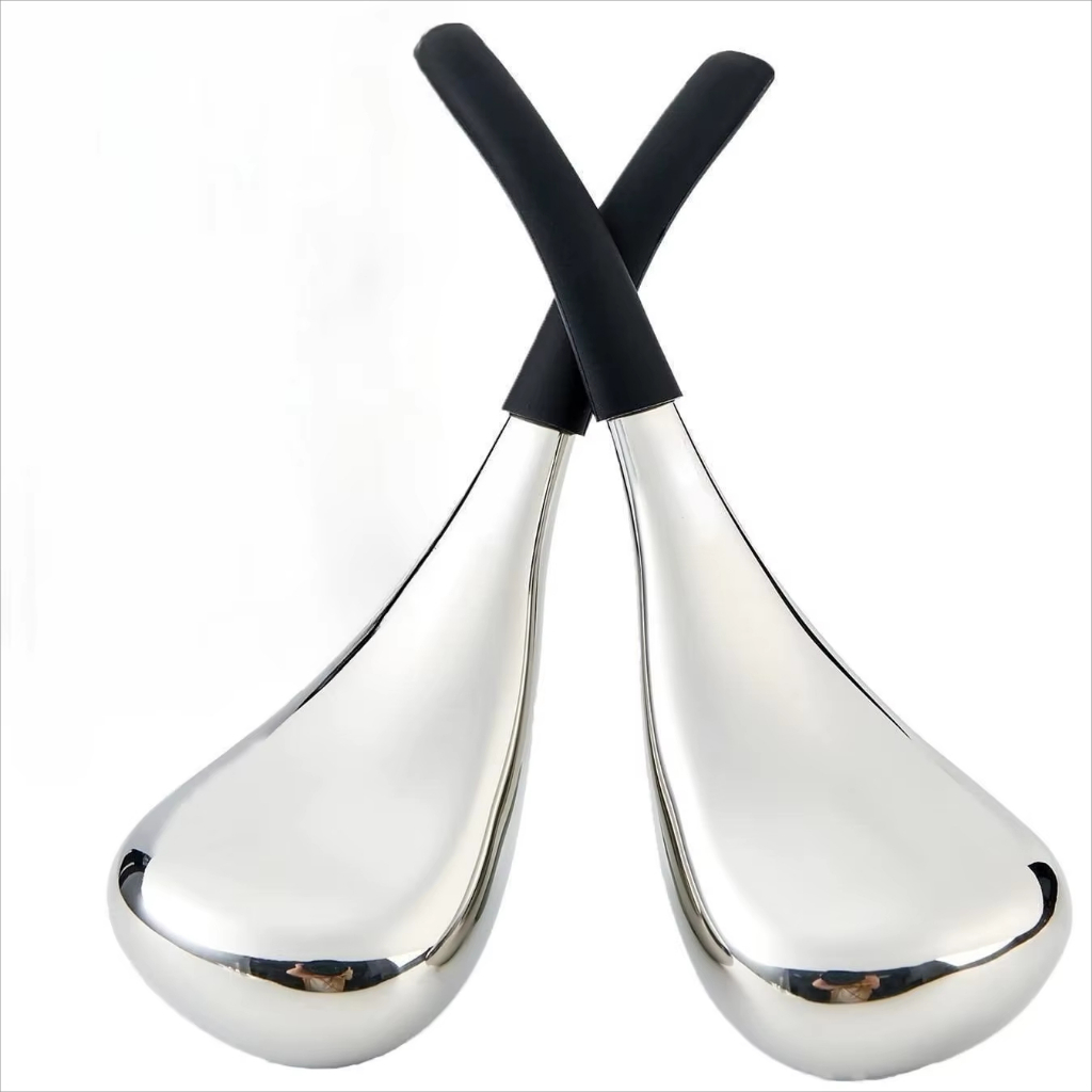 น้ําแข็งลูกโลกเครื่องมือดูแลผิวหน้าสําหรับใบหน้าและตาสแตนเลสความงาม ไครโอ แท่งสําหรับผู้หญิงเย็นสปาลูกโลกลูกกลิ้งเย็น