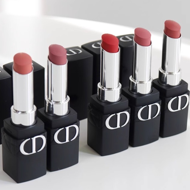 D*r Matte Black Tube Lock Color Lipstick 3.2g 855#558#999#720#840#760#525#200#647#