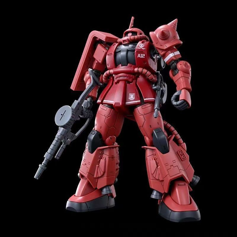 กันดั้ม XD Char Aznable High Mobility ประเภท Zaku 2 MS-06R-1A PB limit HG1/144 Water Delivery สติกเก
