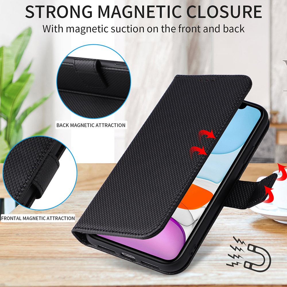 Case for OPPO Reno 11 12 F 11F 10 Pro+ A5 A3X A3 Pro 8 T 8T A98 A78  A16 A54 A77s เคสฝาพับ เคสเปิดปิด โทรศัพท์หนัง PU TPU นิ่ม ฝาพับ พร้อมช่องใส่บัตร และสายคล้องมือ Flip Cover With Card Slots Wallet ซองมือถือ