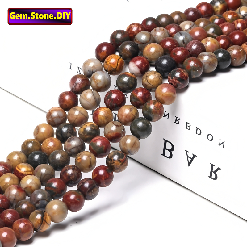 Picasso Natural Stone，Loose Bead ปิกัสโซ หินธรรมชาติ,หลวมลูกปัด ตัวเว้นวรรค สําหรับสร้อยข้อมือ/สร้อยคอ/แหวน/ต่างหู,ขายส่งทําด้วยมือทําเองเครื่องประดับอุปกรณ์เสริม,สร้อยข้อมือหินคริสตัลเฮ