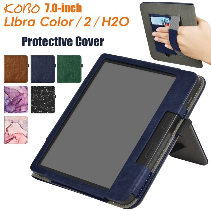 สําหรับ KOBO Libra Colour 2024 7.0 Magnetic E-book ปกหนัง Libra 2 สี H2O E-reader N418 N428 N873 7.0