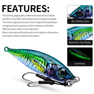 CISEA F174 เหยื่อยาง ปลา ตกปลา ตกปลา เหยื่อจิ๊ก เหยื่อ fish lure 7g 10g 14g 21g