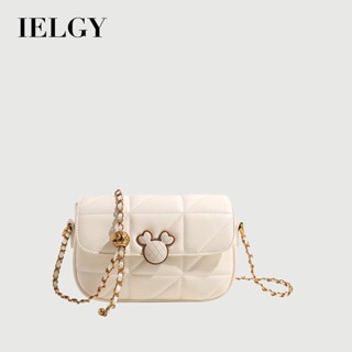 IELGY Niche Design Simple Bag Diamond Shoulder Chain Crossbo…