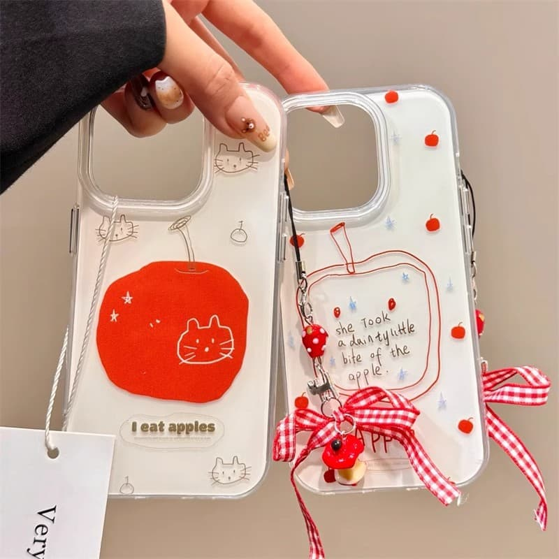 สําหรับOPPO Reno 14F Reno 14 Pro Reno13 F Reno13 Pro Reno12 F Reno11 Pro Reno11 F Reno10Pro Reno8T Reno8Z Reno7Z Reno6Z Reno8 Reno5 Reno4 ผลไม้สดเชือกเส้นเล็กกันกระแทกTPUโทรศัพท์