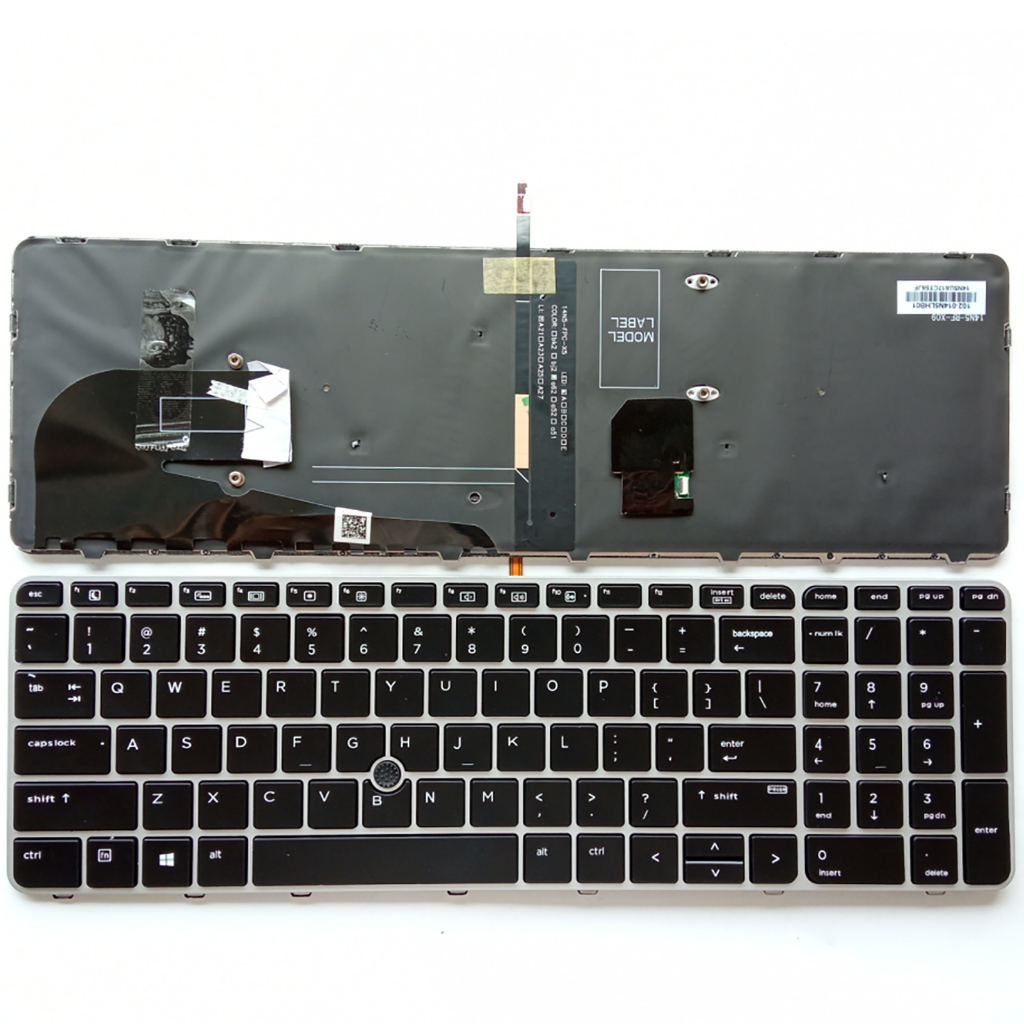 US แป้นพิมพ์แล็ปท็อปสําหรับ Hp Zbook 15u G3 G4 Elitebook 755 G3 G4,850 G3 G4 836623-B31 836621-031 ล