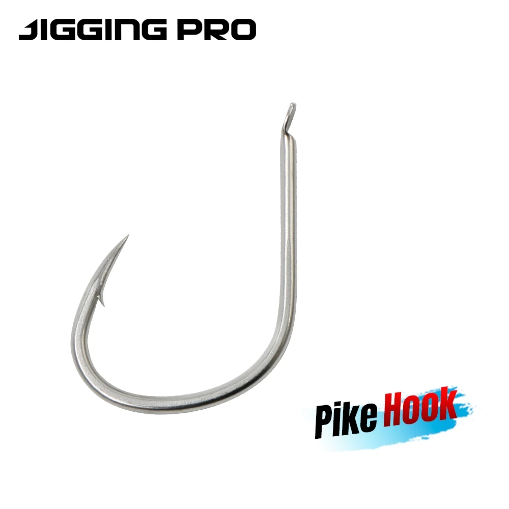JIGGING PRO Pike ตะขอตกปลา 20-50pcs น้ําเค็มคุณภาพสูง Jig Hook Fishhooks สําหรับช้า Fast Pitch Jigging ตกปลาทะเลอุปกรณ์เสริม Tackle