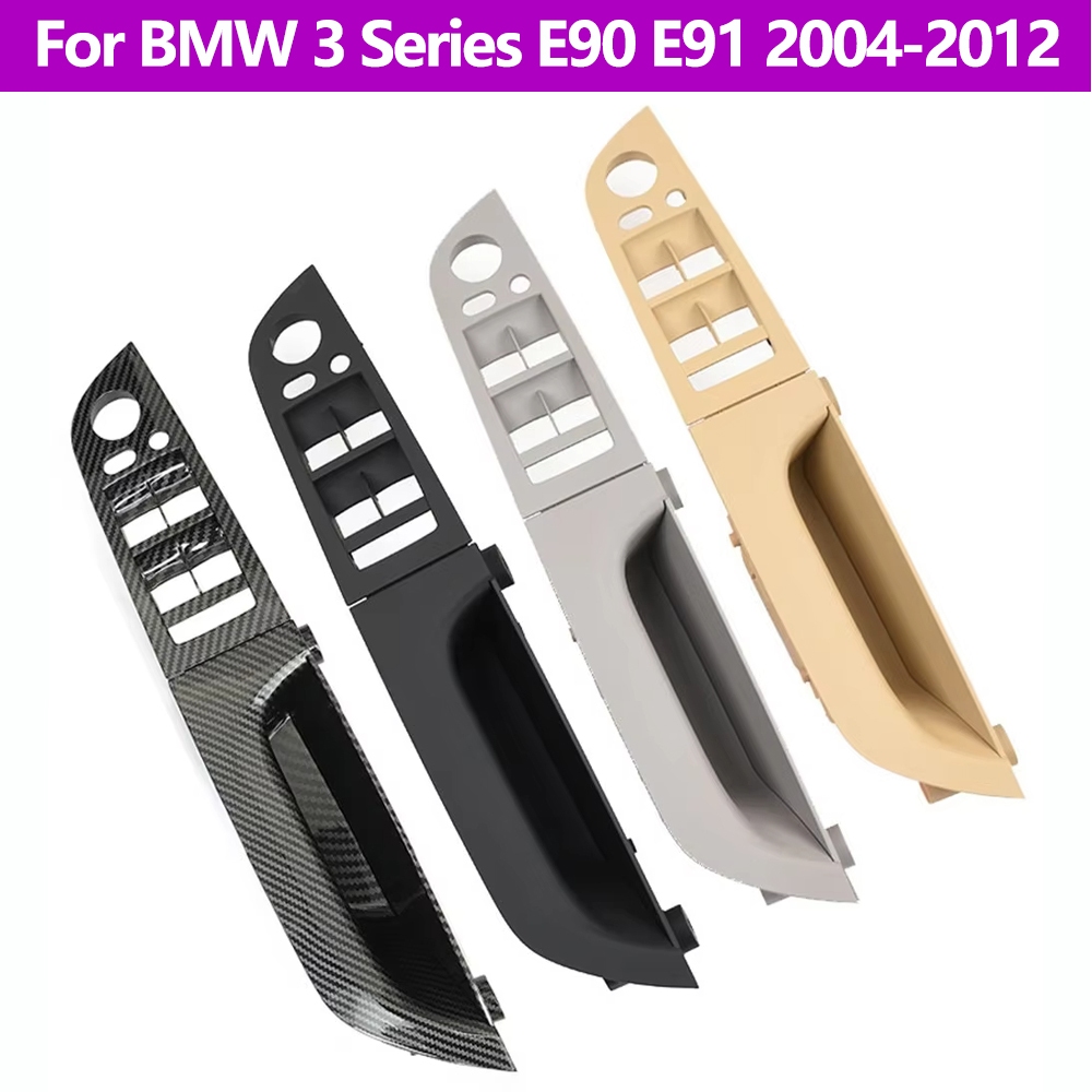 Rhd ขวามือไดร์เวอร์ด้านข้างภายในหน้าต่างแผงสวิตช์มือจับประตูสําหรับ BMW 3 Series E90 E91 316 318 320 325 328i