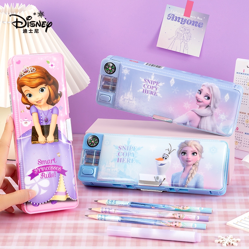 【เครื่องคิดเลข】ก่องดินสอ กล่องเครื่องเขียนสร้างสรรค์การ์ตูนความจุขนาดใหญ่คอมพิวเตอร์กล่องเครื่องเขียน