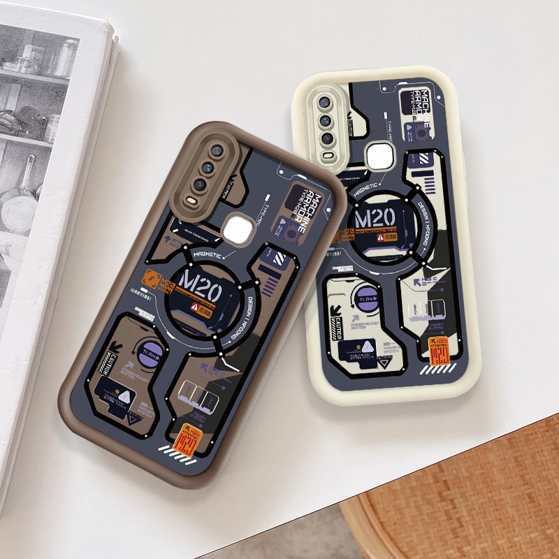 โปร่งใสวงจรเมนบอร์ดสําหรับ VIVO 1901 1904 V30E 1820 1907 1938 1920 V2027 1817 V2042 1816 1815 1935 1814 1811 1906 V2032 1940 1902 1915 กันกระแทก Angel eye Coves Soft eye - รูปที่ 2