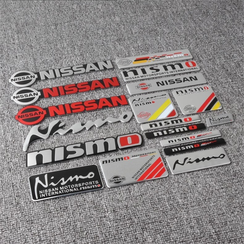 เหมาะสําหรับ NISSAN NISSAN Kicks e-Power ใหม่ Qijun Sunshine Almera Sylphy Tuda EasyCard Teana ดัดแปลง nismo ตกแต่งป้ายรถ - รูปที่ 6