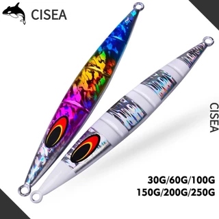 CISEA F175 เหยื่อยาง ปลา ตกปลา ตกปลา เหยื่อจิ๊ก เหยื่อ 30g 60g 100g 150g 200g 250g