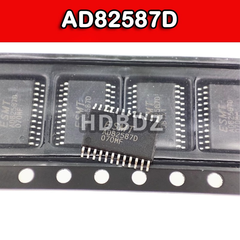 1~5PCS AD82587D TSSOP24 ชิปเสียง LCD IC SMD