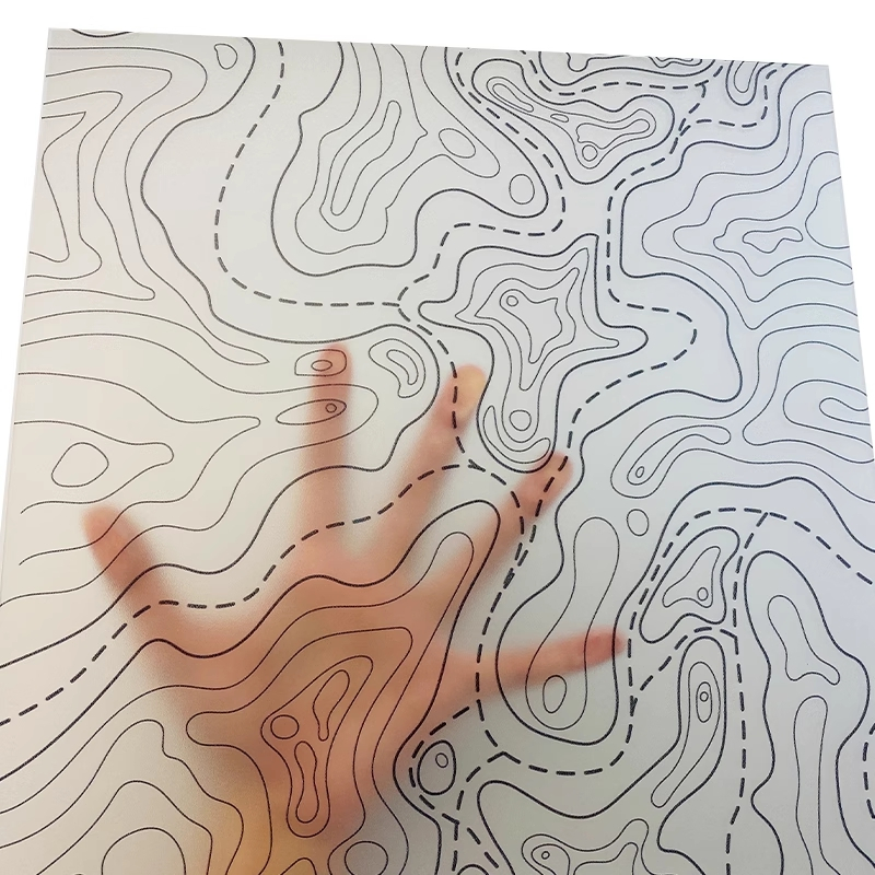 Kydex Sheet Thermoplastic Terrain Pattern Transparent Matte สําหรับปลอก DIY