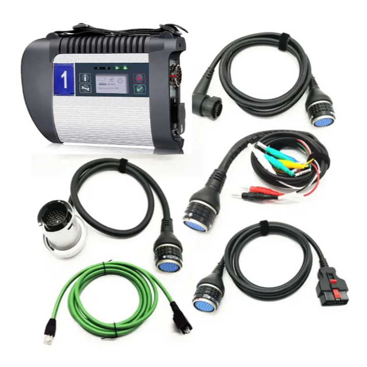 คุณภาพสูง MB C4 Doip MB SD-เชื่อมต่อ C4 สําหรับ MB Multiplexer สนับสนุน Wifi สําหรับ Mercedes Benz รถบรรทุก 12V 24V เครื่องมือวินิจฉัย
