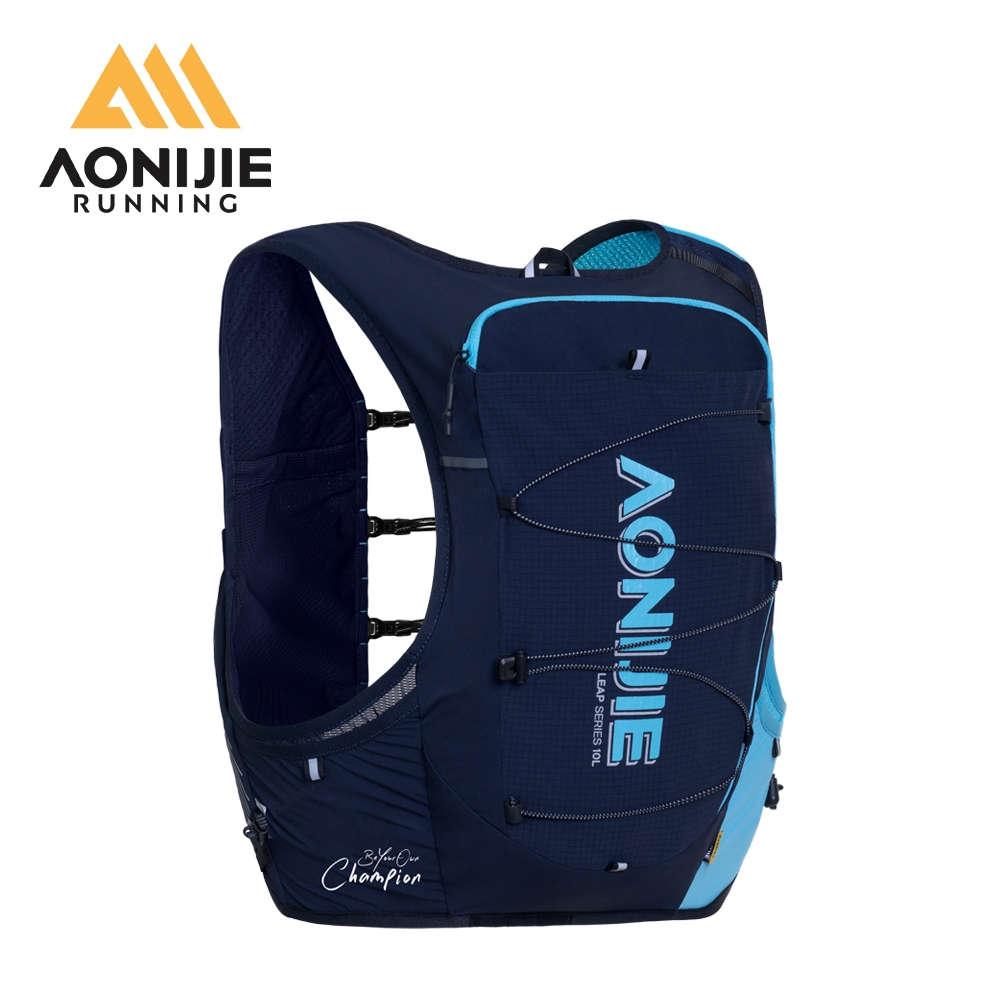 Aonijie C9116-10L Hydration Pack กระเป๋าเป้สะพายหลังความจุสูงวิ่ง Race Hydration Vest น้ําหนักเบาสํา