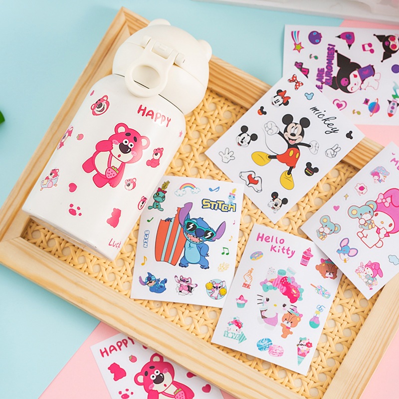 การ์ตูนน่ารัก ทําเอง สติ๊กเกอร์บุคลิกภาพสร้างสรรค์สําหรับเคสโทรศัพท์/ปก/หนังสือ/แท็บเล็ต/หมู, สติ๊กเกอร์กันน้ําเต็มไปด้วยความสนุกสนานและแสดงแนวบุคลิ