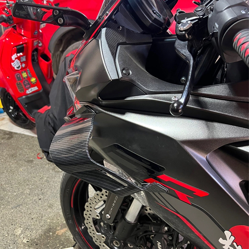 ใช ้ ได ้ กับ Honda CBR650r CBR650F รถจักรยานยนต ์ ดัดแปลงปีกคงที ่ ตกแต ่ งสปอยเลอร ์ ปีก - รูปที่ 2