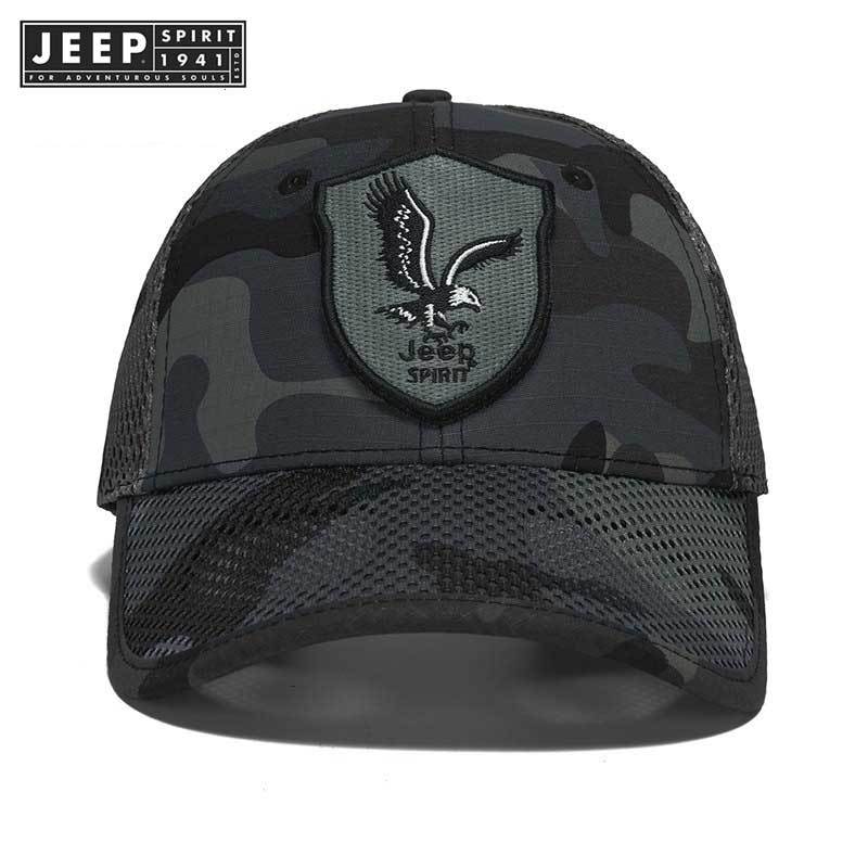 Jeep SPIRIT 1941 ESTD ฤดูใบไม้ผลิและฤดูร้อนใหม่หมวกเบสบอลหมวกกันแดดผู้ชาย