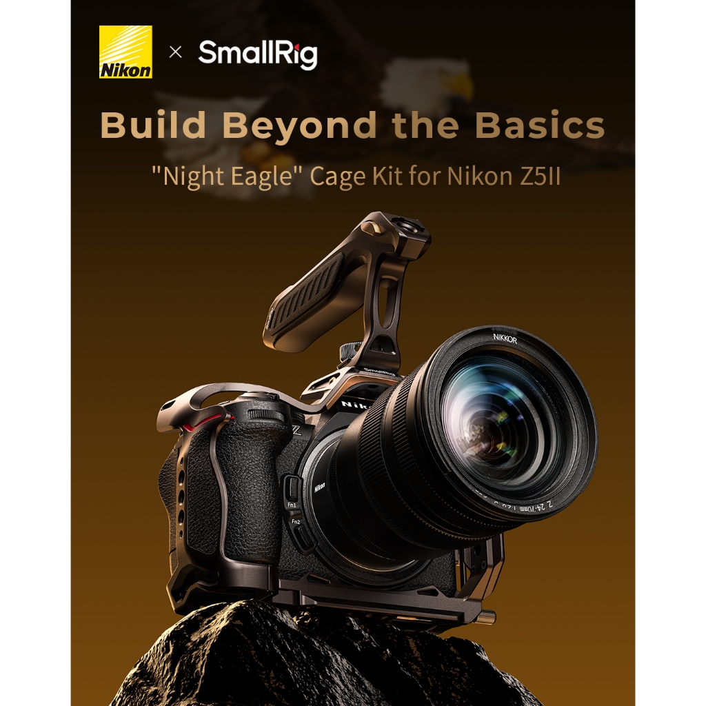 Smallrig ชุดกรงกล้องสําหรับ Nikon Z5II / Z7 / Z6 / Z7II / Z6II / Z5 , #5256, #5257, #5258, #5259
