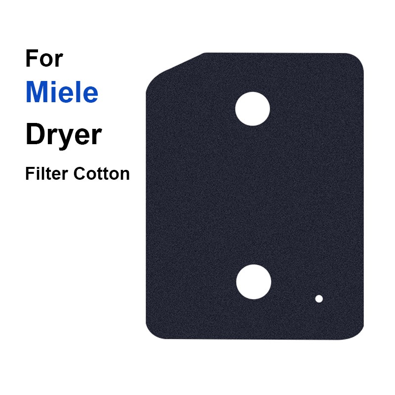 ปรับให้เข้ากับ Miele Miele ตัวกรองเครื่องเป่าอุปกรณ์เสริมผ้าฝ้ายตัวกรองเครื่องเป่าฟองน้ําหนาอุปกรณ์