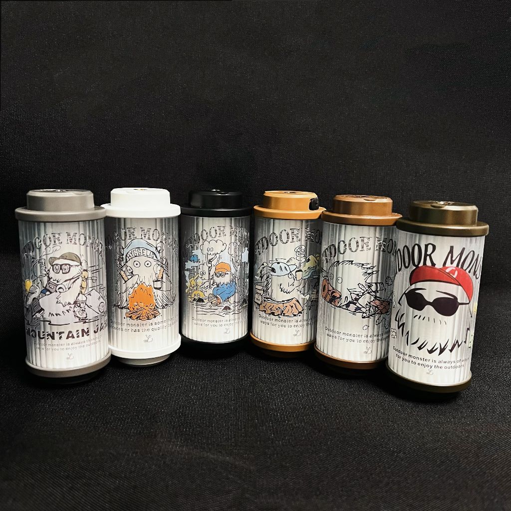 Outdoormonster 38 lights 38explore ไฟแคมป์ปิ้ง ตกแต่งด้วยสติ๊กเกอร์น่ารัก