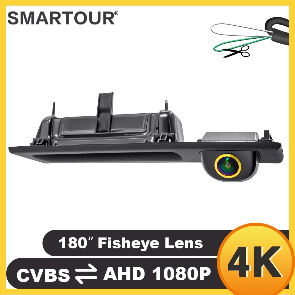 Ahd 1080P CCD รถดูด้านหลังกล้องสําหรับ BMW X1 X3 X4 X5 F30 F31 F34 F07 F10 F11 F25 F26 E84 รถย้อนกลั