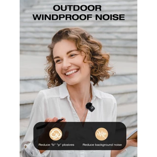 DJI Mini Microphone Pop Filter, Mic Cover Furry Foam สําหรับไมโครโฟน DJI Mini (2 ชิ้น)