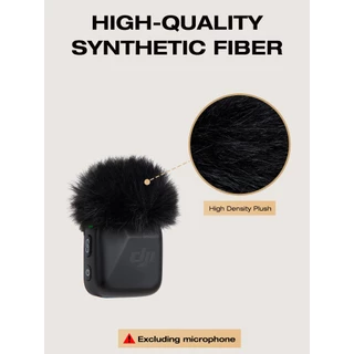 DJI Mini Microphone Pop Filter, Mic Cover Furry Foam สําหรับไมโครโฟน DJI Mini (2 ชิ้น)