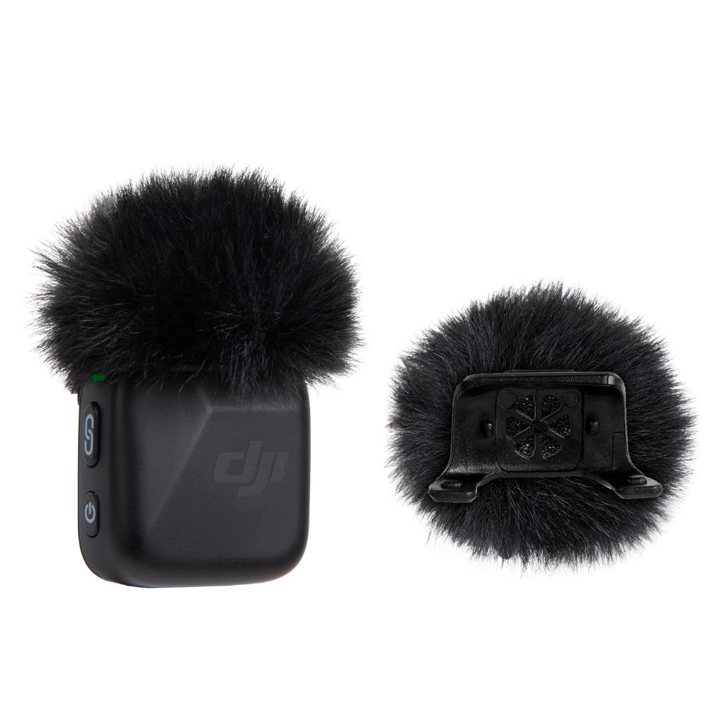 DJI Mini Microphone Pop Filter, Mic Cover Furry Foam สําหรับไมโครโฟน DJI Mini (2 ชิ้น)