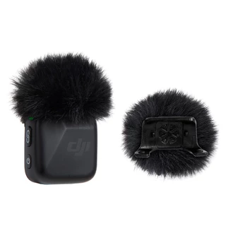 DJI Mini Microphone Pop Filter, Mic Cover Furry Foam สําหรับไมโครโฟน DJI Mini (2 ชิ้น)