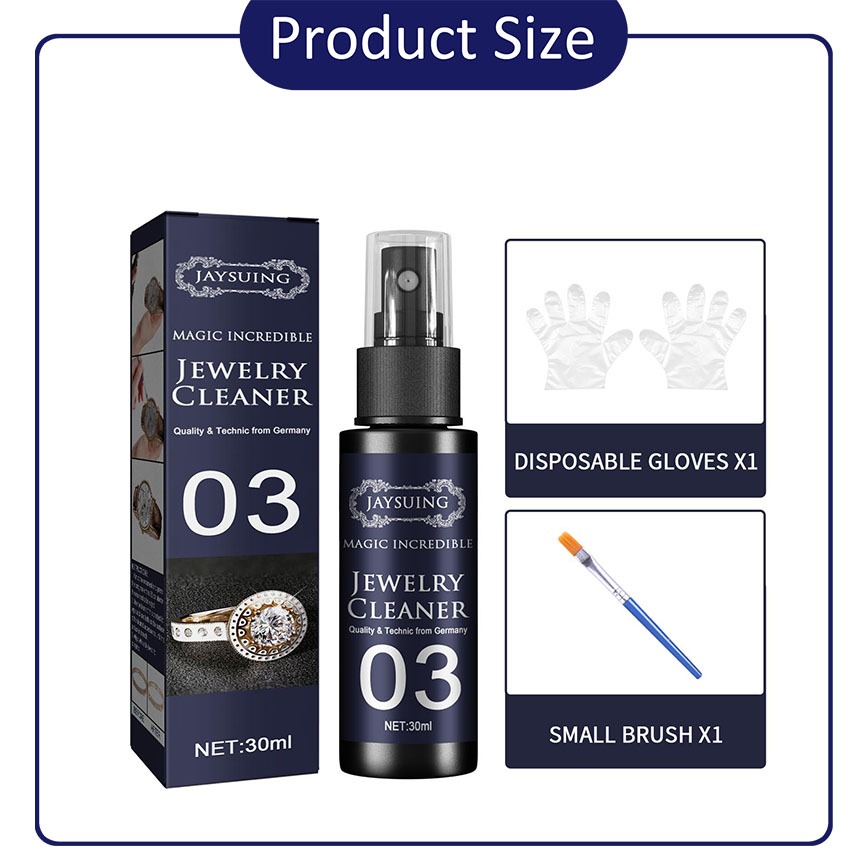 น้ำยาล้างเครื่องประดับ น้ำยาล้างเพชร น้ำยาทำความสะอาดเครื่องประดับ ไม่ทำร้ายเครื่องประดั - รูปที่ 7