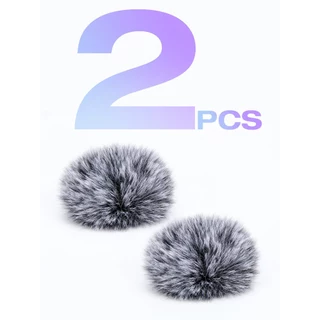 DJI Mic 2 Pop Filter - DJI Osmo Pocket 3, DJI Microphone Wireless Outdoor Microphone Cover ลดเสียงรบกวน, Mic Covers ใช้ได้กับ DJI Wireless Mic 2, DJI Osmo Pocket 3 Creat