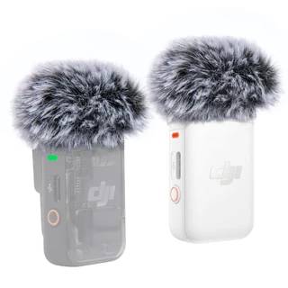 DJI Mic 2 Pop Filter - DJI Osmo Pocket 3, DJI Microphone Wireless Outdoor Microphone Cover ลดเสียงรบกวน, Mic Covers ใช้ได้กับ DJI Wireless Mic 2, DJI Osmo Pocket 3 Creat