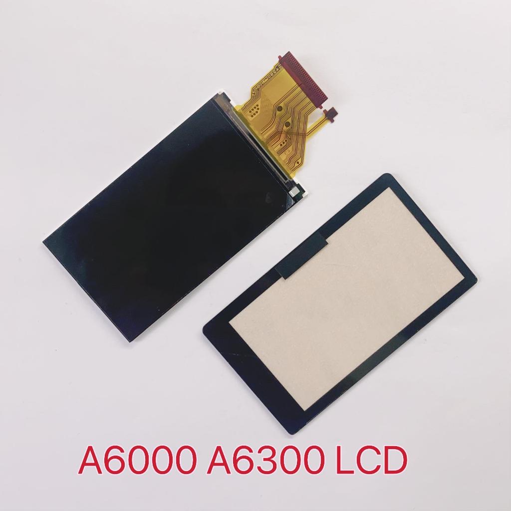 ใหม่จอแสดงผลหน้าจอ LCD พร้อมกระจกสําหรับ Sony A6000 A6300 LCD พร้อมอะไหล่ซ่อมแบ็คไลท์