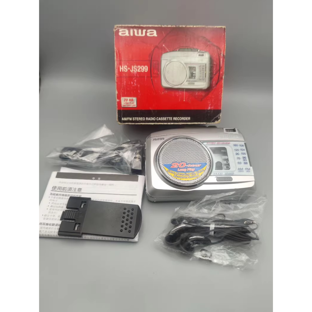 🎧 AIWA HS-JS299 วอล์คแมนเทป｜สองหัว🎧