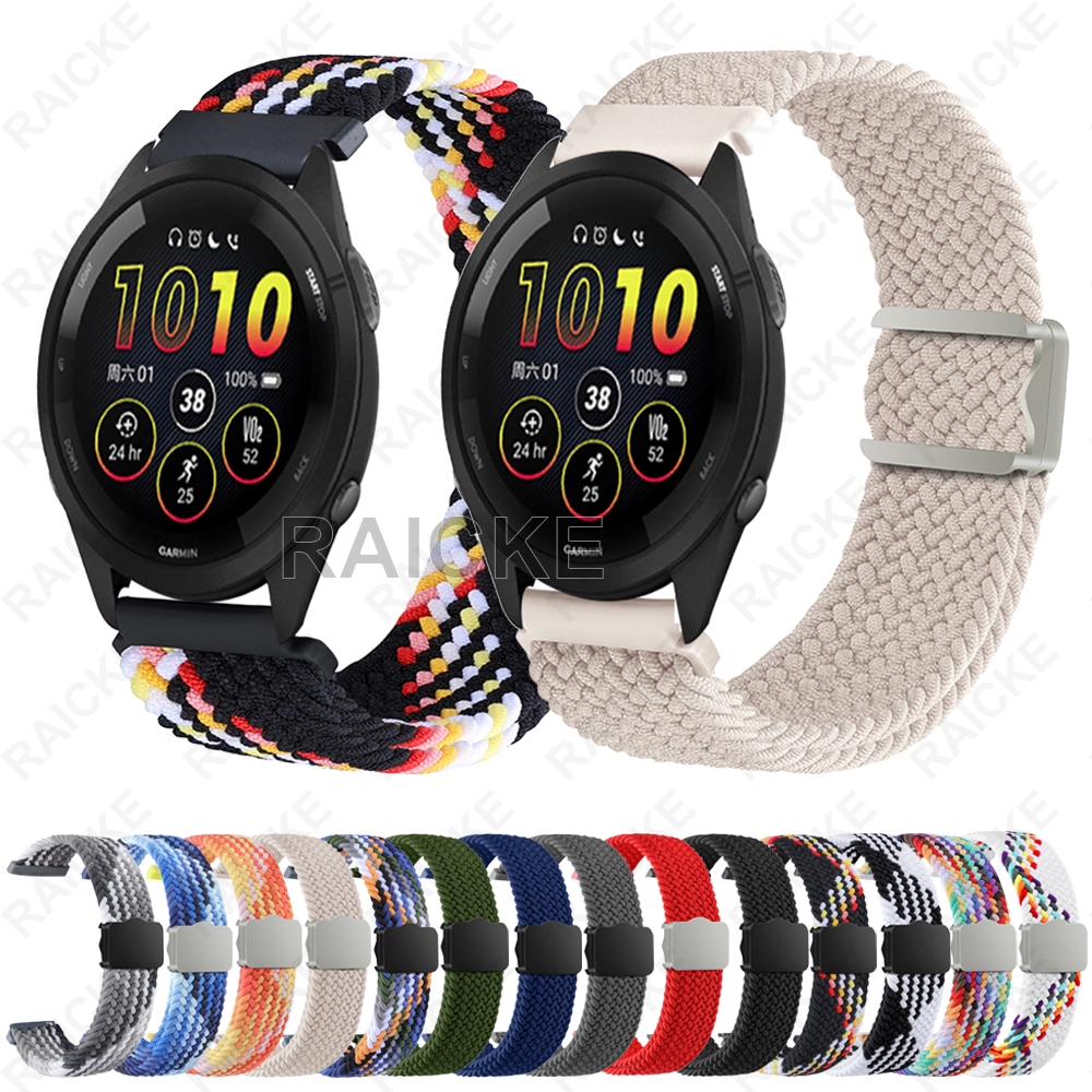 สายรัดข้อมือที่ระบายอากาศได้สำหรับ Garmin Forerunner 265 Music / Forerunner 255 / 570 47mm 42mm / Vivoactive 4 / Venu 3 / Venu 2